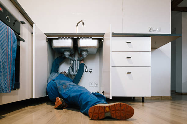 Professional Drain Cleaning technician working in Clinton, UT